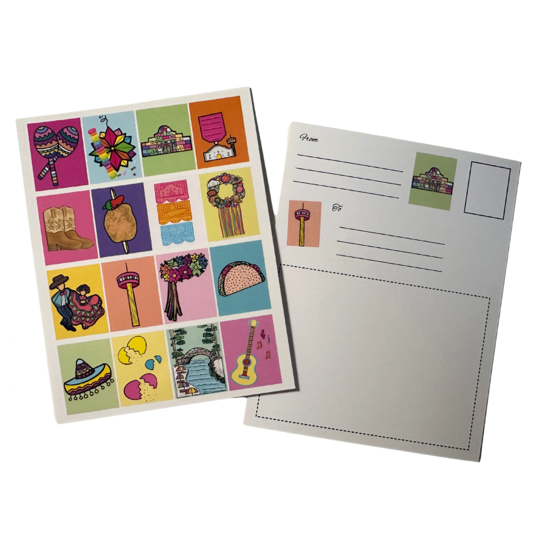 SA Lotería Post Card