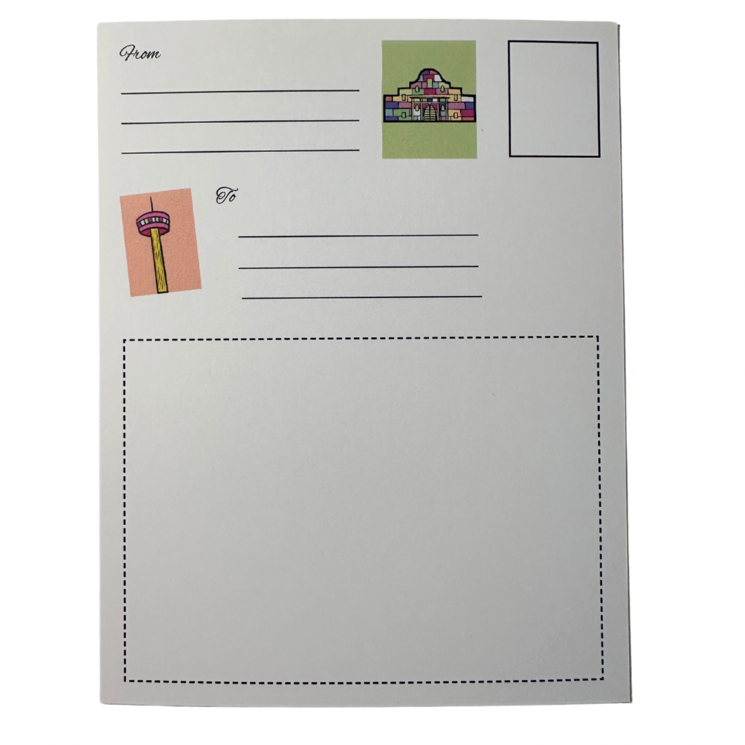 SA Lotería Post Card