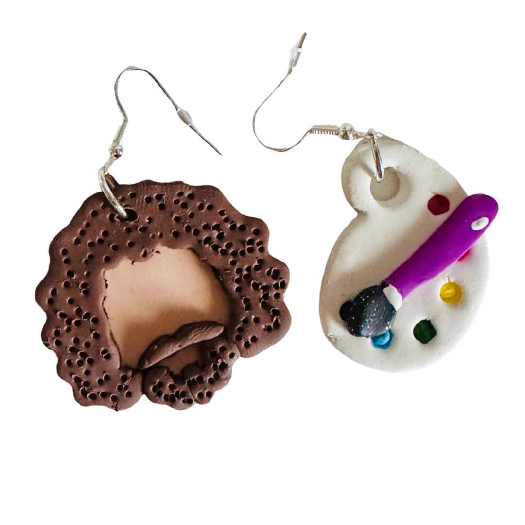 Bob Ross Earrings