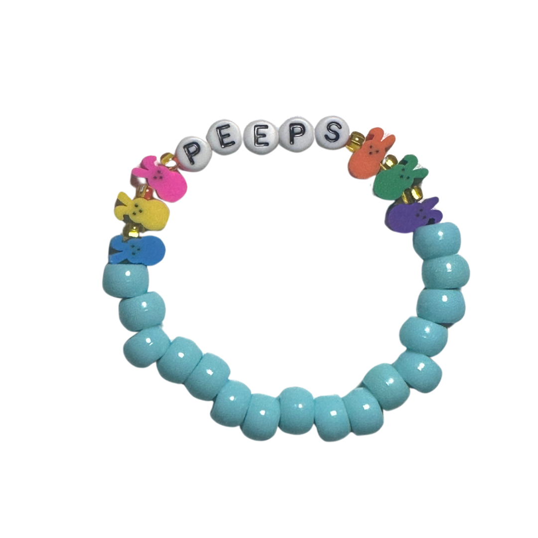 Peeps Beaded Bracelets
