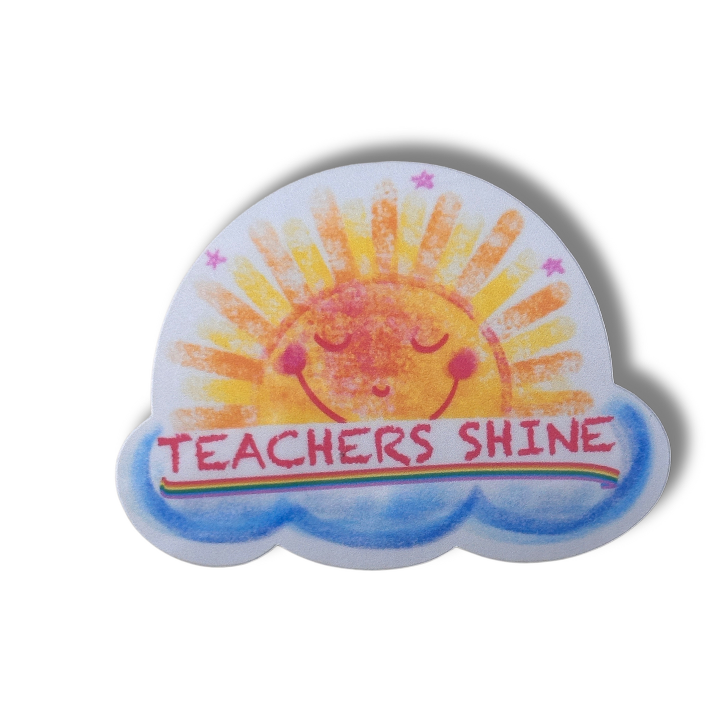 Teachers Shine Sticker