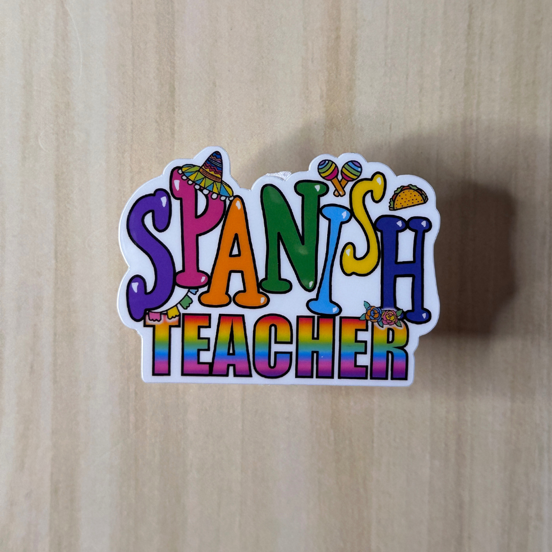 Spanish Teacher Sticker