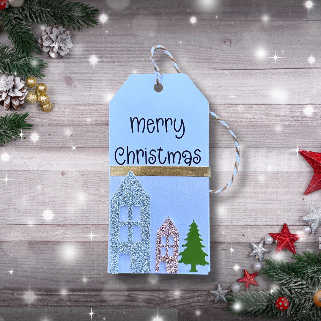 Winter Village Christmas Gift Tags