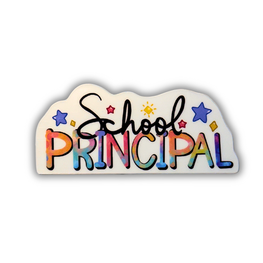 School Principal Sticker