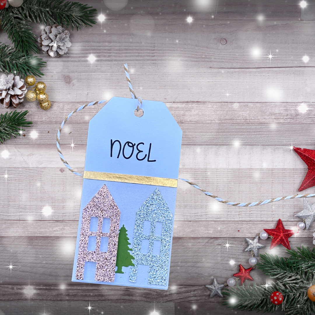 Winter Village Christmas Gift Tags