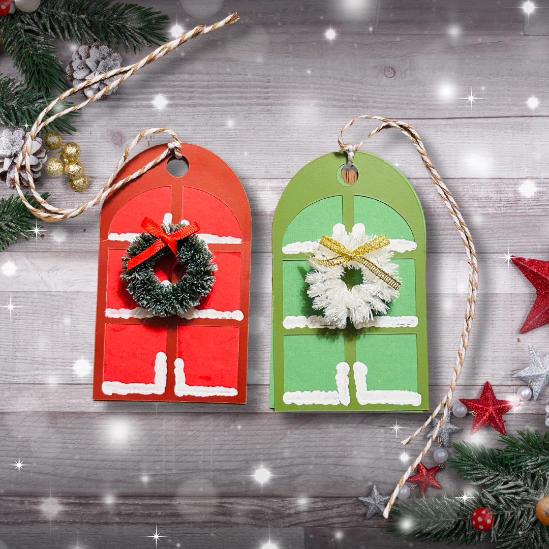 Christmas Wreath Gift Tags