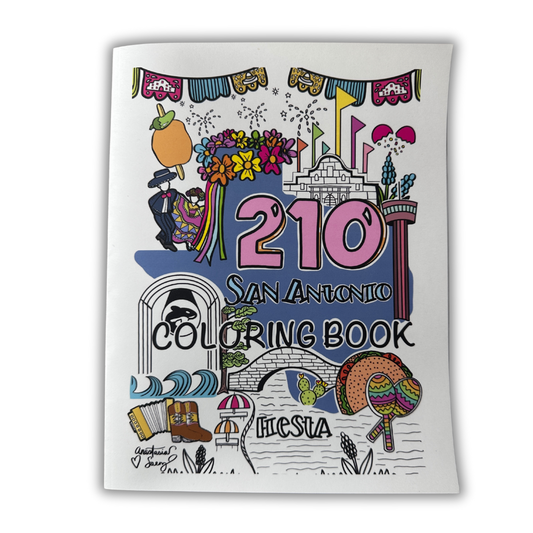 San Antonio Coloring Book