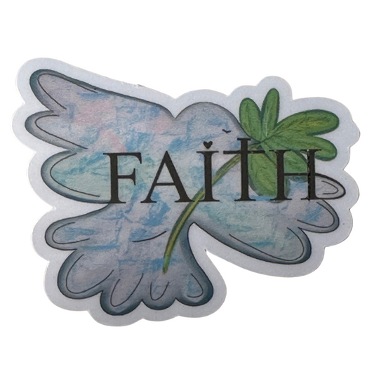 Faith Dove Sticker