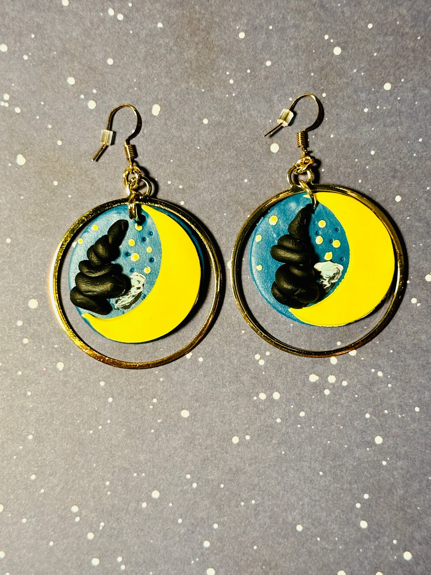 Van Gogh Starry Night Earrings