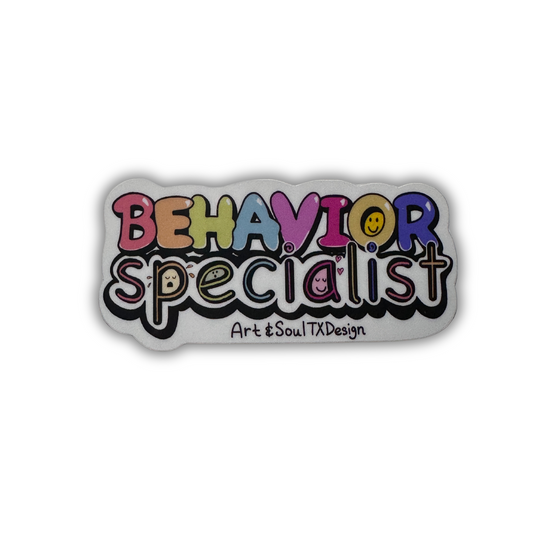 Behavior Specialist Sticker