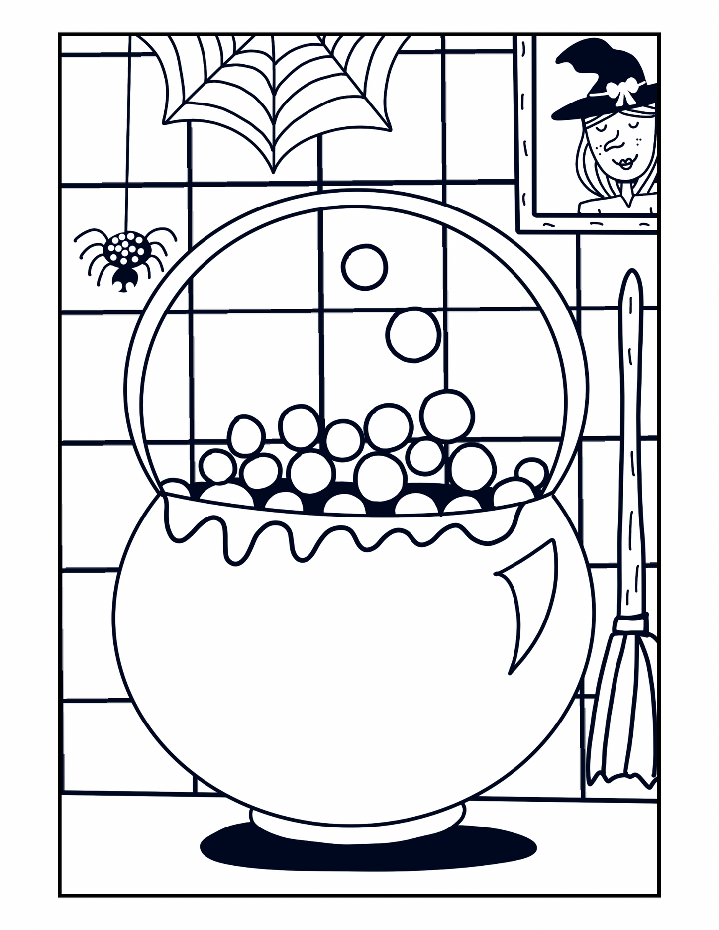 Halloween Coloring Book