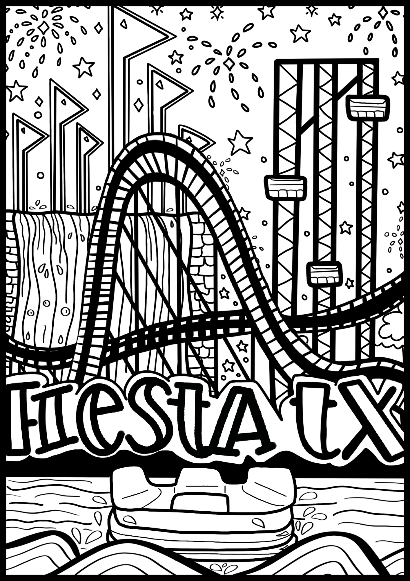 San Antonio Coloring Book