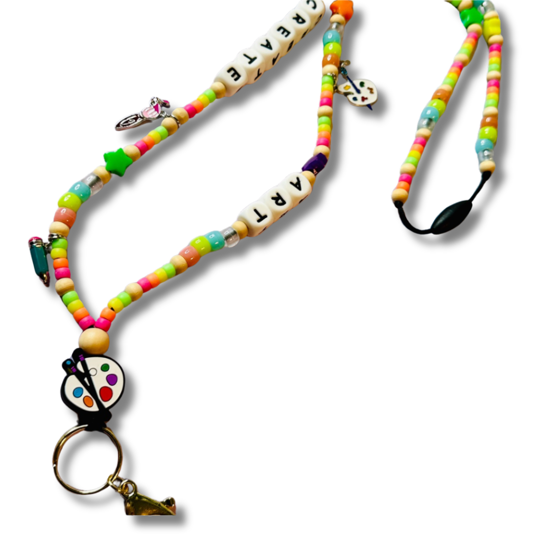 Art Teacher Style Lanyard