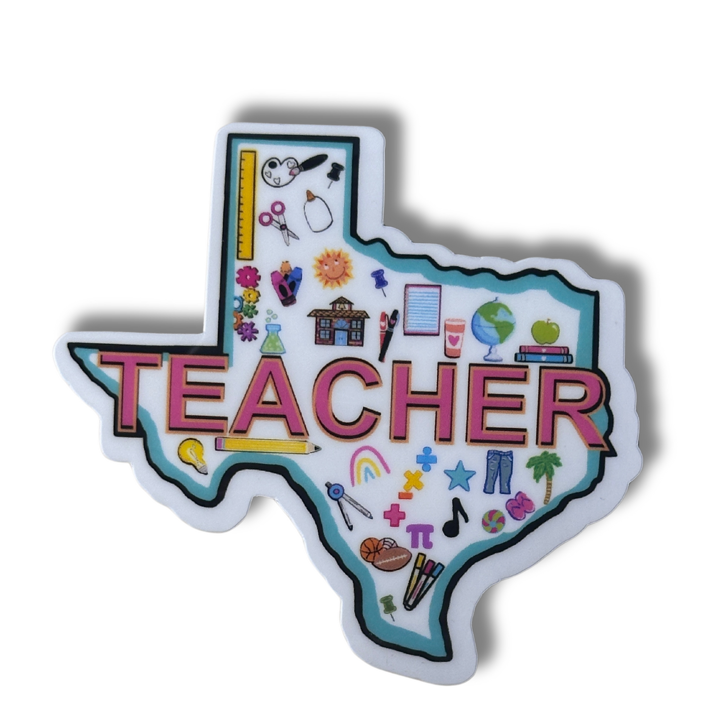 Texas Teacher Sticker