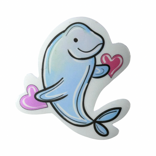 Sticker - Beluga Vinyl