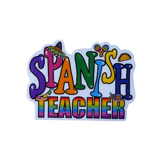 Spanish Teacher Sticker