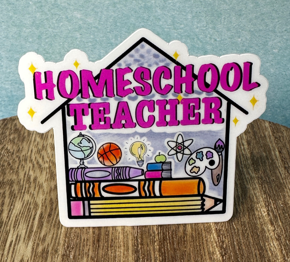 Homeschool Teacher Sticker