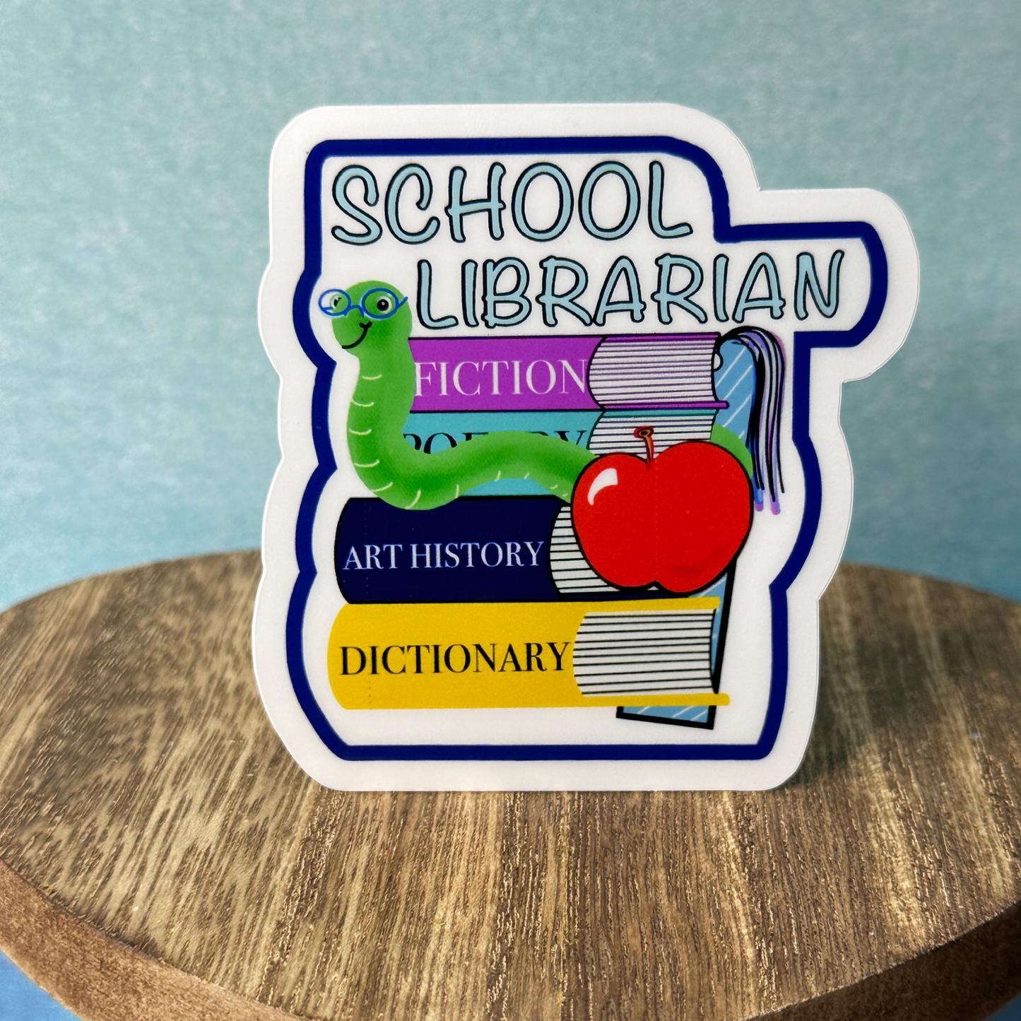 School Librarian Sticker