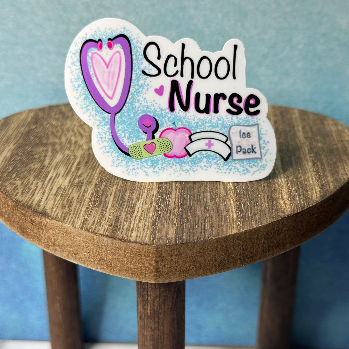 School Nurse Sticker