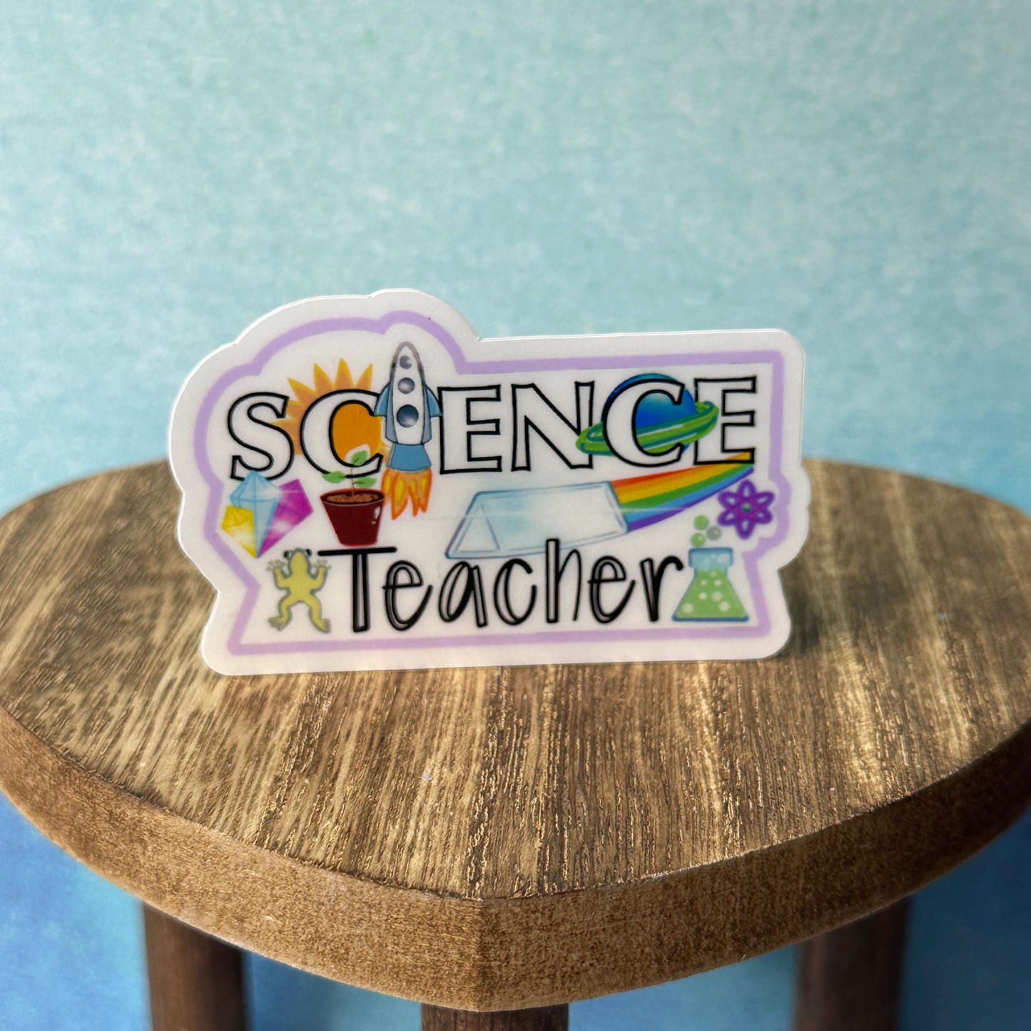 Science Teacher Sticker