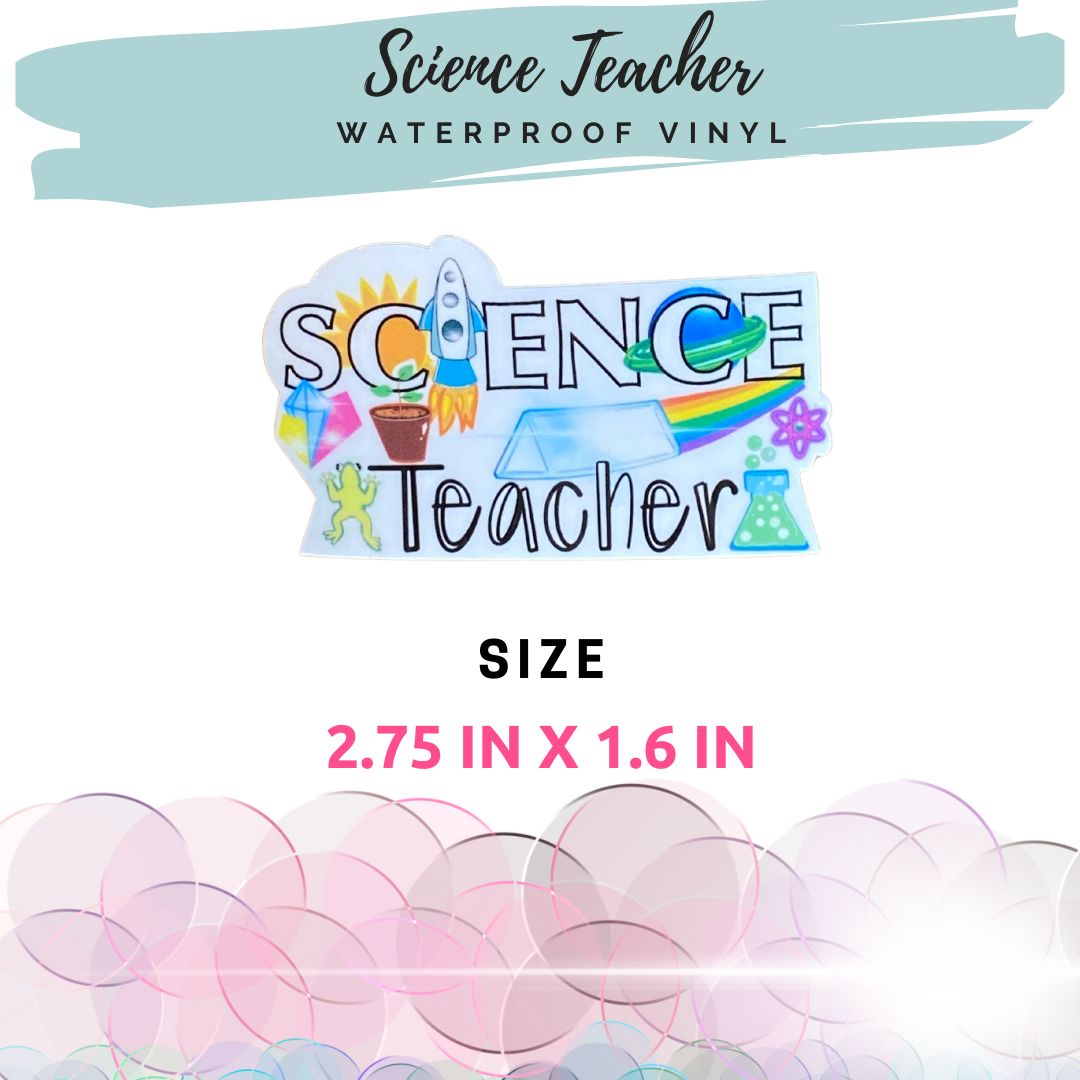 Science Teacher Sticker