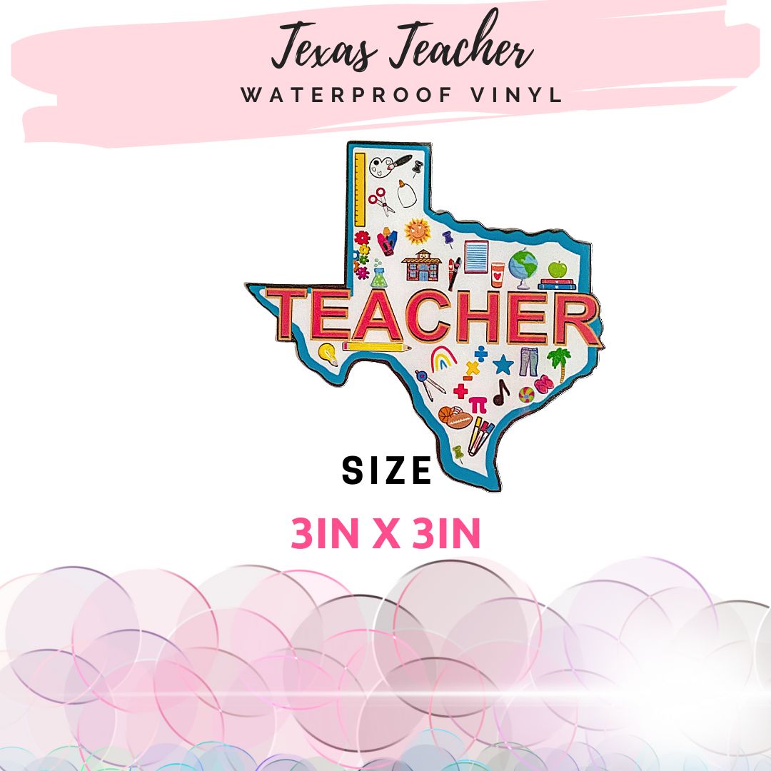 Texas Teacher Sticker