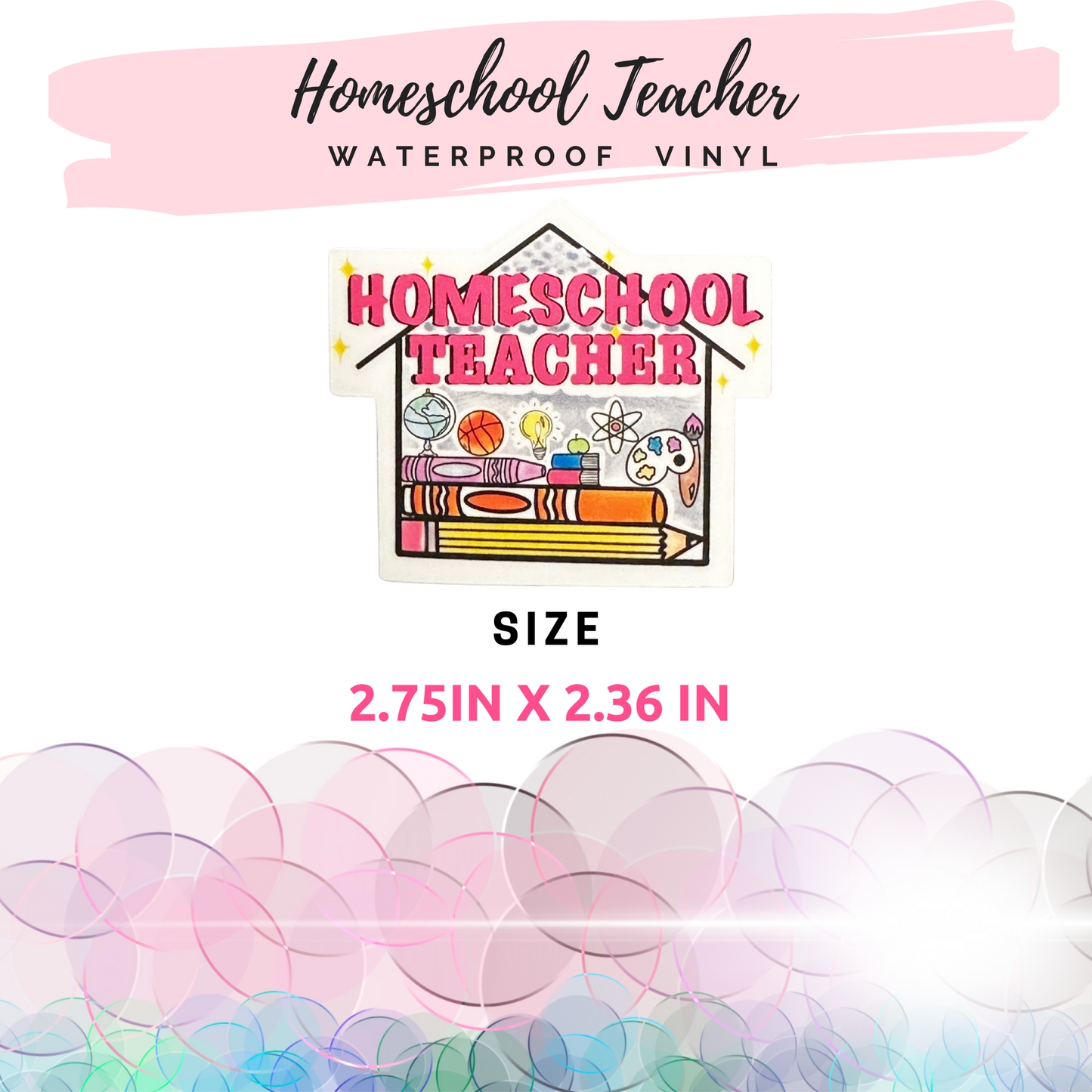 Homeschool Teacher Sticker