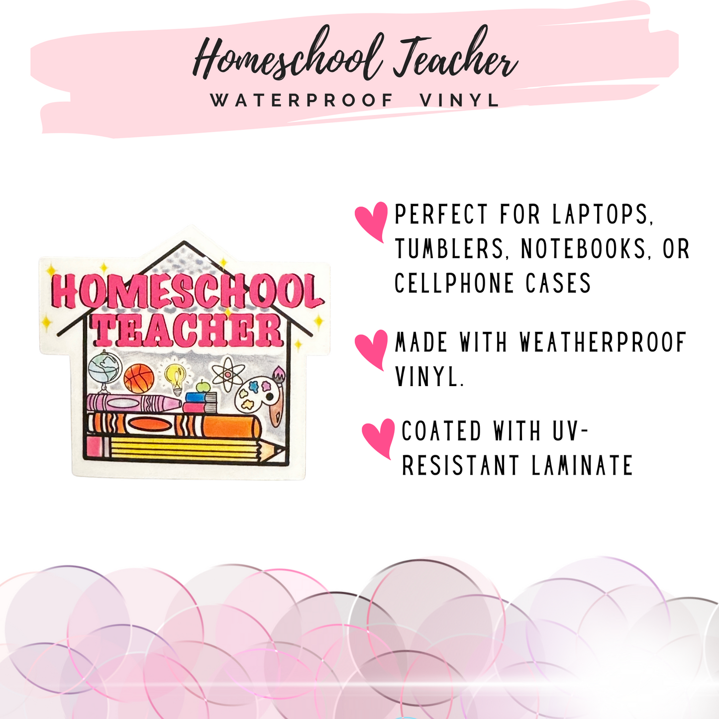 Homeschool Teacher Sticker